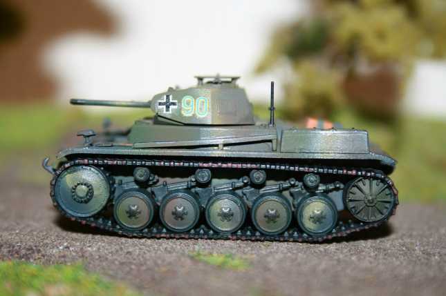c) Panzer II Ausf. A